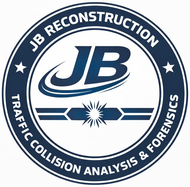JB Reconstruction Services — traffic collision analysis and forensics seal logo